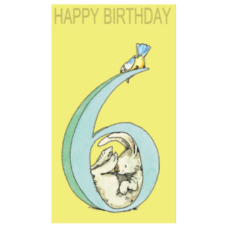 Happy Birthday 6 Card