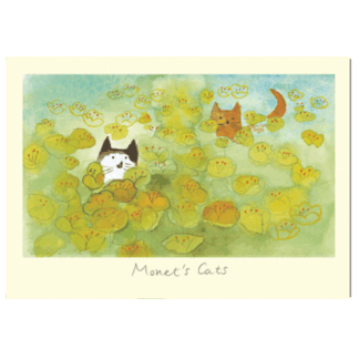 Monet's Cats Card