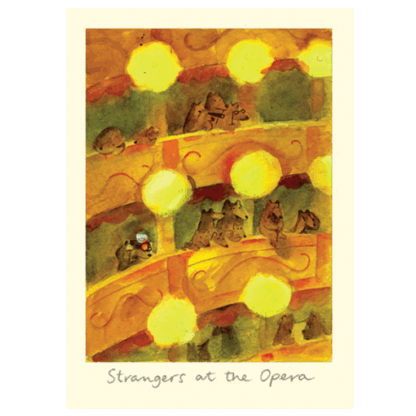 Strangers at the Opera Card
