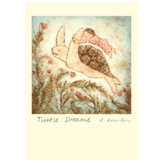 Turtle Dreams Card by Rita Kearton