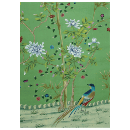 Emerald Peony card by Fromental