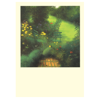 Shadowed Garden card by David Suff
