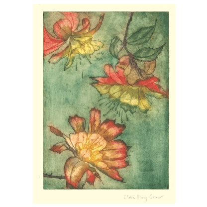 Camellia - Apple Blossom Card