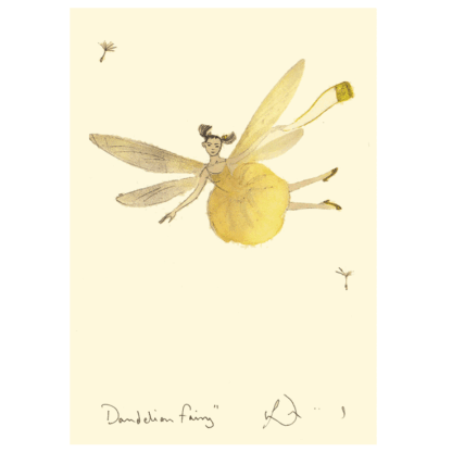 Dandelion Fairy Card