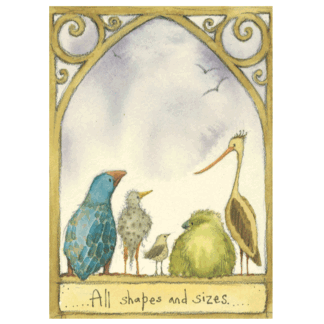All Shapes And Sizes Card