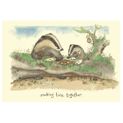 Making Time Together card