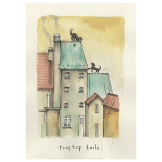 Roof Top Tails Card