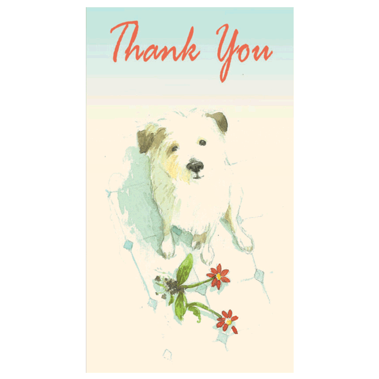 Thank You Card by Alison Friend - Two Bad Mice