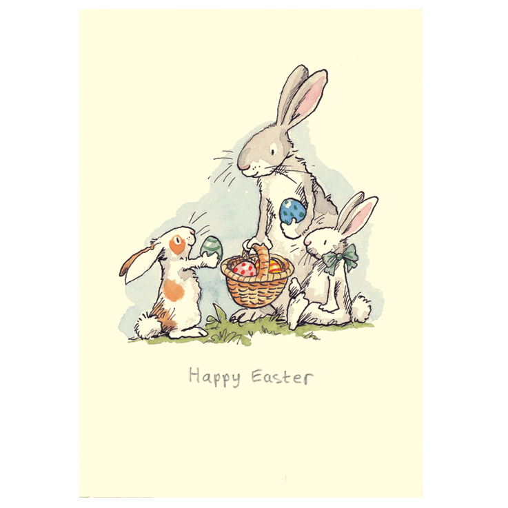 Happy Easter Card by Anita Jeram - Two Bad MIce
