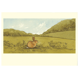 Over the Meadow card