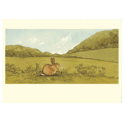 Over the Meadow card