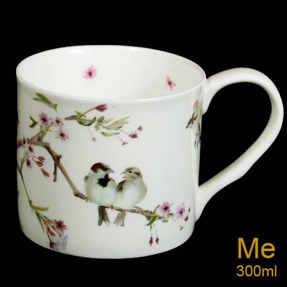 Sparrow & Blossom Mug
