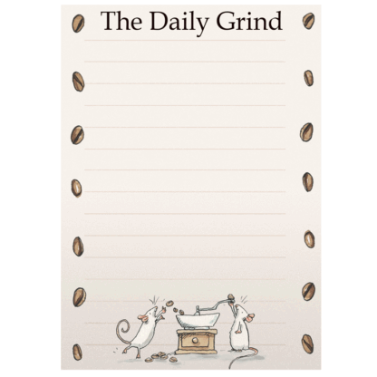 Daily Grind Memo Pad