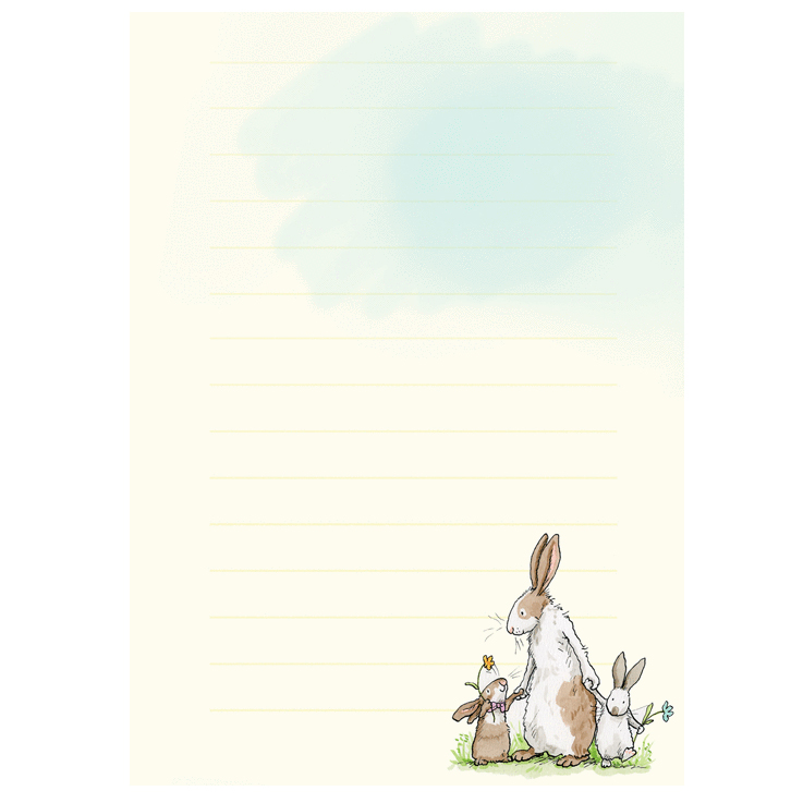 Stationery for Rabbit lovers by Anita Jeram