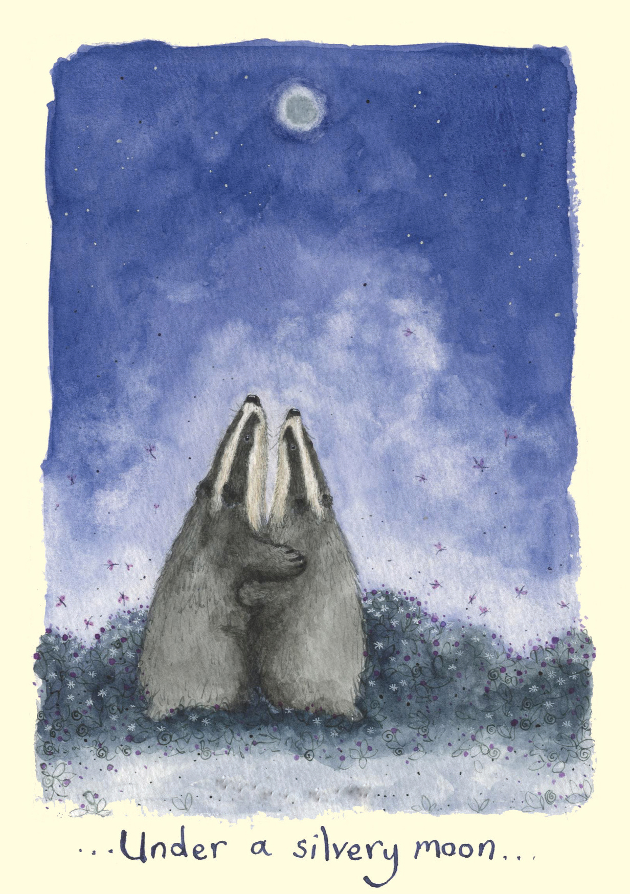 card for badger lover