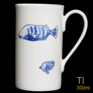 Blue fish Mug