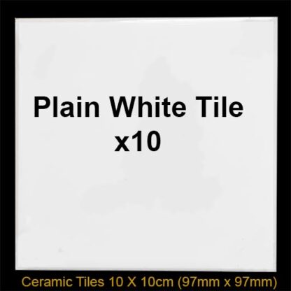 10 white splashback tiles