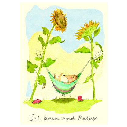 Anna shuttlewood Card Sit Back & Relax