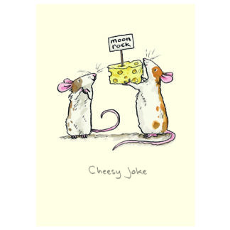 Anita Jeram Cheesy Joke card