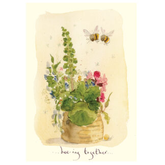 Fran Evans Card Bee-ing together