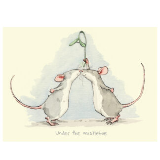 Anita Jeram Christmas Card Mistletoe