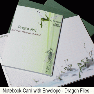Dragon Fly Crazy Name notebook Julian Williams