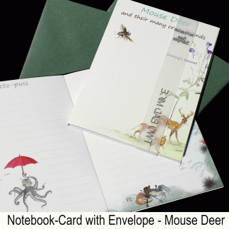 Mouse Deer crazy name notebook Julian Williams