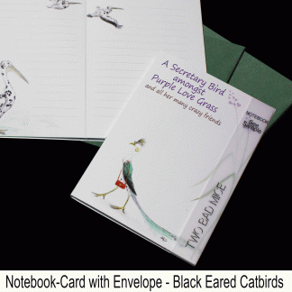 Secretary Bird Notebook Julian Williams Crazy names